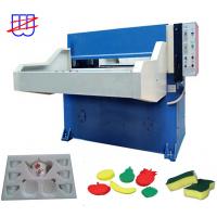 China Advanced Automatic Feeder Hydraulic Clicker Cutting Machine for Clam Shell Packing PU EPE Scouring Pad on sale
