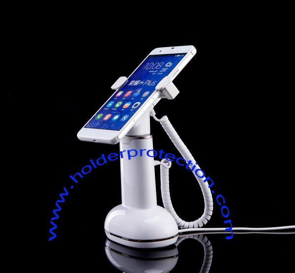 COMER anti-shoplift alarm cable lock displaying system for gsm shops Gripper for mobile phone displays