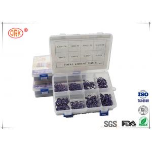 China NBR HNBR O Ring Box Ozone Sunlight Resistance 240Pcs For Auto Air Conditioner supplier