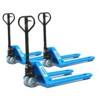 China Hydraulic Hand Manual High Lift Pallet Truck Jack 550mm Fork Width on sale