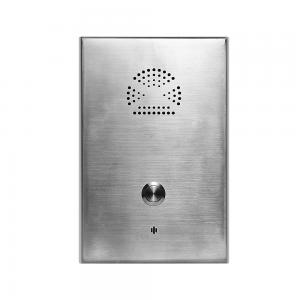China Rugged Stainless Steel SIP Elevator Emergency Phone For Wall Mounting supplier