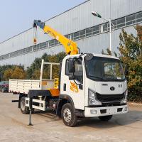 China 2024 Good Quality truck mounted crane knuckle boom Small Truck Loading Crane on sale