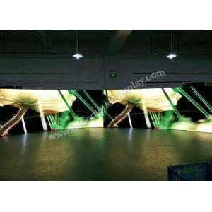 Inner arc outer curved outdoor LED video wall screen , stage background screen