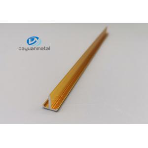 Aluminum T Profiles Tile Trim Transition Strip For Wall Decorated