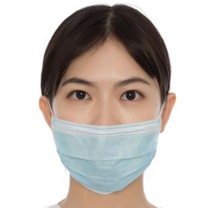 China Single Use Earloop Face Mask 3 - Ply Protection Dust Proof CE Approved supplier