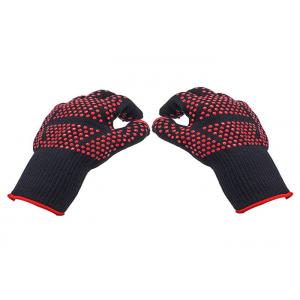 China 932 °F Heat Resistant BBQ Gloves Aramid Fiber Material For Protecting Hands supplier
