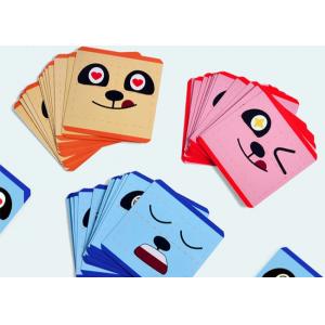 Paper Board Facial Expression Puzzle Educational Jigsaw Puzzles 36 Double Sided Printing Card