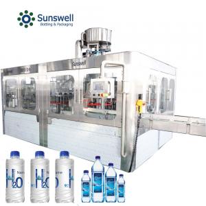 China Mineral SUS304 Water Filling Machine Pneumatic Fully Automatic supplier