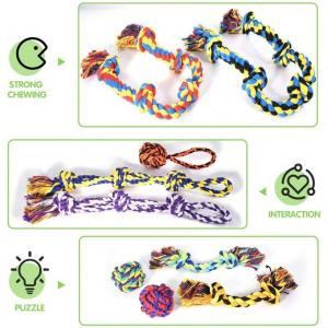 Colourful Cotton Pull Rope For Large Dog Toys