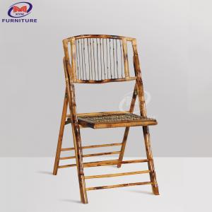 China Folding Wimbledon Wooden Wedding Outdoor Chairs Vintage Bamboo Product supplier