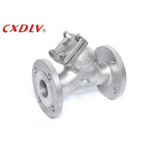 Flange Connection 2 Inch Y Strainer Valve Stainless Steel For Natural Gas