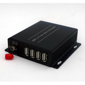 China 4 port USB Fiber media converter,USB2.0 to fiber converter,4 port USB2.0 to fiber transmitter and receiver supplier