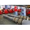 Pompe à incendie verticale de turbine de 750GPM 120PSI avec le contrôleur de Tornatech