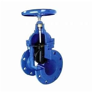 China High Pressure Resilient Seated Gate Valve DIN 3352 , JIS 10 K, EN 7005.2 Flange wholesale