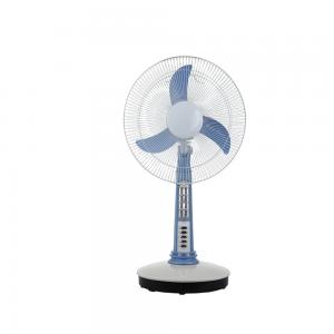 18" Battery Operated 12v 18 Inch Rechargeable Dc Fan Emergency Light Fan 12 Digital 15 Pedestal Air Cooling Fan 3 or 5 Ce ROHS