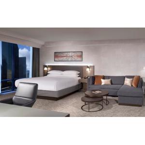 China Hotel Bed Room 4 Star Wooden Furniture Hotel Bedroom Set supplier