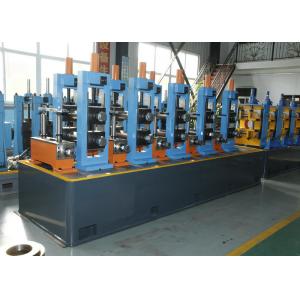 China HF Welded ERW Pipe Mill Carbon Steel Erw Tube Mill With Friction Saw Cutting supplier