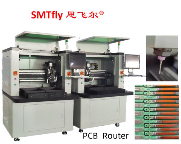 0.1mm Cutting Precision PCB Router Machine with Left Hand 0.8-2.5mm Routing