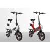China 350W Selectric Folding Bike Lightweight High Carbon Steel Long - Distance Mileage wholesale