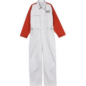 China White Red Mosaic Spliced One Piece Suit supplier