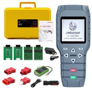China OBDSTAR X-100 PRO Car Key Programmer 4G TF Card For IMMO Odometer OBD Software supplier