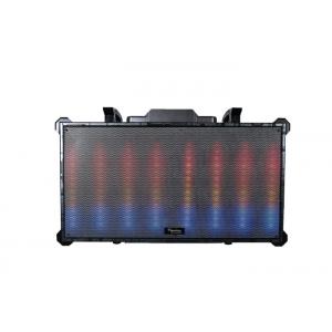 China High Power Buletooth DJ Party Speakers , Wooden Portable Dj Sound Box Bass supplier