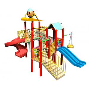 Custom Kids' Water Playground Equipment, Childrens Fun Play Fiberglass Slides for Water Park