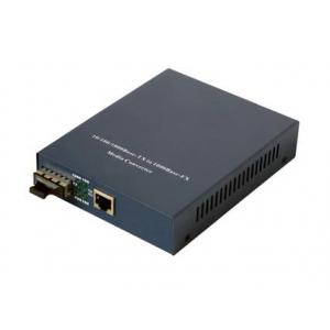 China 100 / 1000M Fiber Optic Media Converters support flow control, 1536 byte Ethernet packet supplier