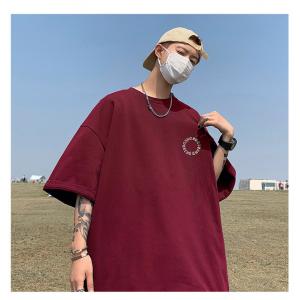 Round Neck Casual Oversized T Shirt Casual Clothing Summer Men Shirts
