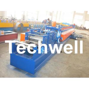 China Galvanised / Carbon Steel C Purlin Roll Forming Machine for Steel C Shaped Purlin supplier