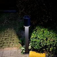 China Cold White Outdoor Solar Powered Lamp Post Lights 6000K SMD LED on sale