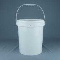 China 19kg PP Plastic Drum Leakproof With Lid And Handle on sale