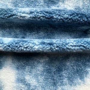 Soft and Durable 380gsm Mixed Color Lamb Fur Fabric for Clothing Garments