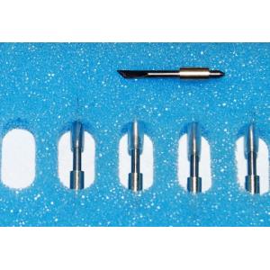 China Carbide Blades 1.5mm 45° Reflective Diamond Grade CB15UA (5/pack) For Graphtec Cutting Plotter supplier