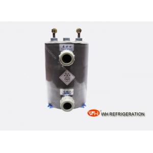 China Titanium Fish Tank Aquarium Heat Exchanger , 1HP Seawater Cooled Condenser supplier