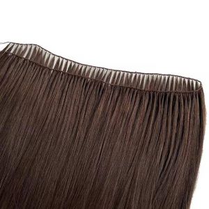 China Feather weft hair extensions best solution for thin hair wholesale