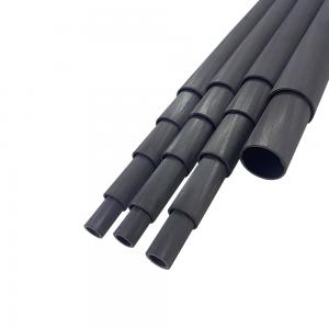 200cm Carbon Fiber Telescopic Pole for Boom Pole Carbon Durable and Lightweight