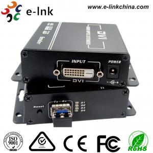 4K DVI Video To Fiber Media Converter 3.40 Gbps Video Bit Rate Support DVI 1.0 / HDMI V1.4