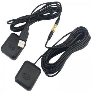 China USB Port GPS Receiver and Transmitter Active Antenna for Car Navigation V.S.W.R≤1.7 supplier