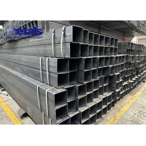 China Black Welded Square Gi Square Pipe Steel 1 Inch Galvanized Pipe Hollow Section supplier