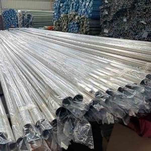 Balcony Railing Welded Stainless Steel Tube AISI 201 Stainless Steel Pipe Tube