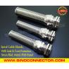 IP68 Rated Spiral Metallic (Brass) Cable Gland with Flexible Kink & Twist