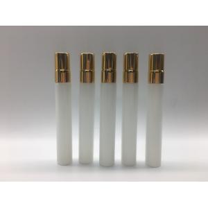 10ml 5ml 2ml Perfume Glass Vial Aluminum Gold / Silver Screw Cap With Sprayer