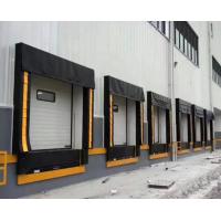 China Electric Airtight Logistic Protection From The Elements Adjustable Loading System Dock Door Shelter PVC Plastic Rubber on sale