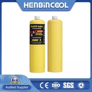 China 453.6g MAPP GAS 16 Oz Welding Gas Disposable Cylinder supplier