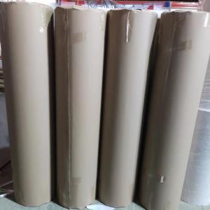 China Smooth 80gsm Brown Perforated Kraft Paper Uncoated Yellow Paper Roll supplier