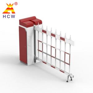 China Electronic RFID Car Parking Barrier Gate Road Crash Barrier With LPR System supplier