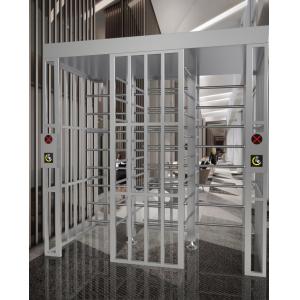 Bar Full Height Turnstile Access Control Stainless Steel Safe Entry Door Gate