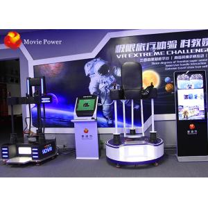 China 3000W Roller Coaster 9d Virtual Reality Cinema Simulator For Amusement Park supplier