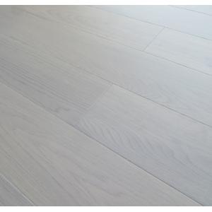 China Premium Russian White Oak Engineered Wood Flooring, white stained, color E35 supplier